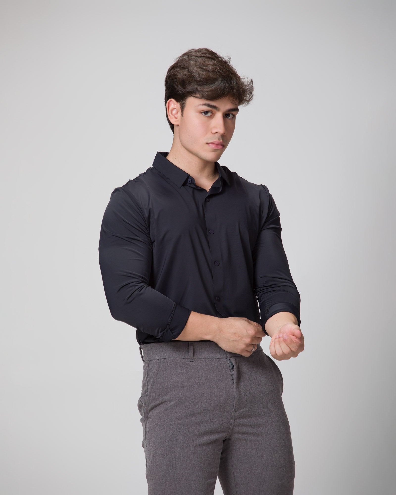 CAMISA TECH AZUL MARINHO