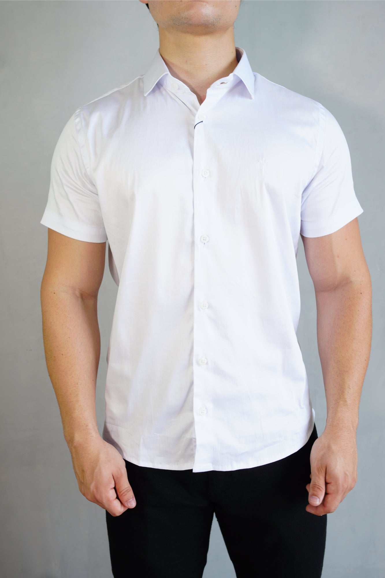 CAMISA MANGA CURTA BRANCO