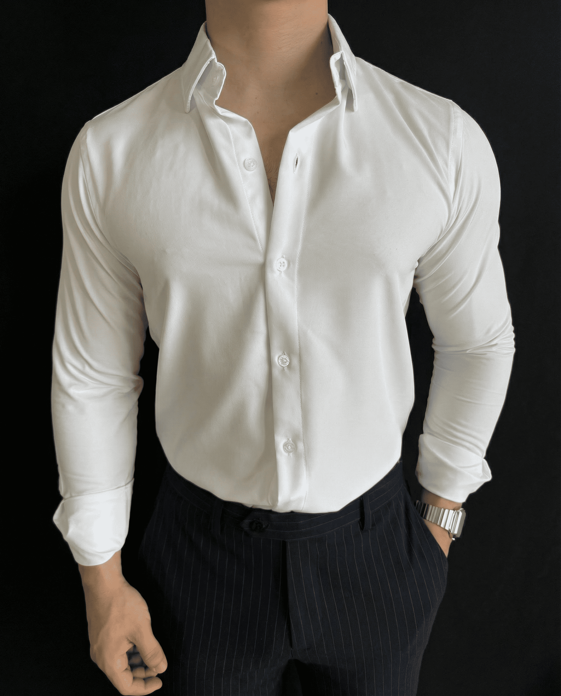 CAMISA ML TECH BRANCA