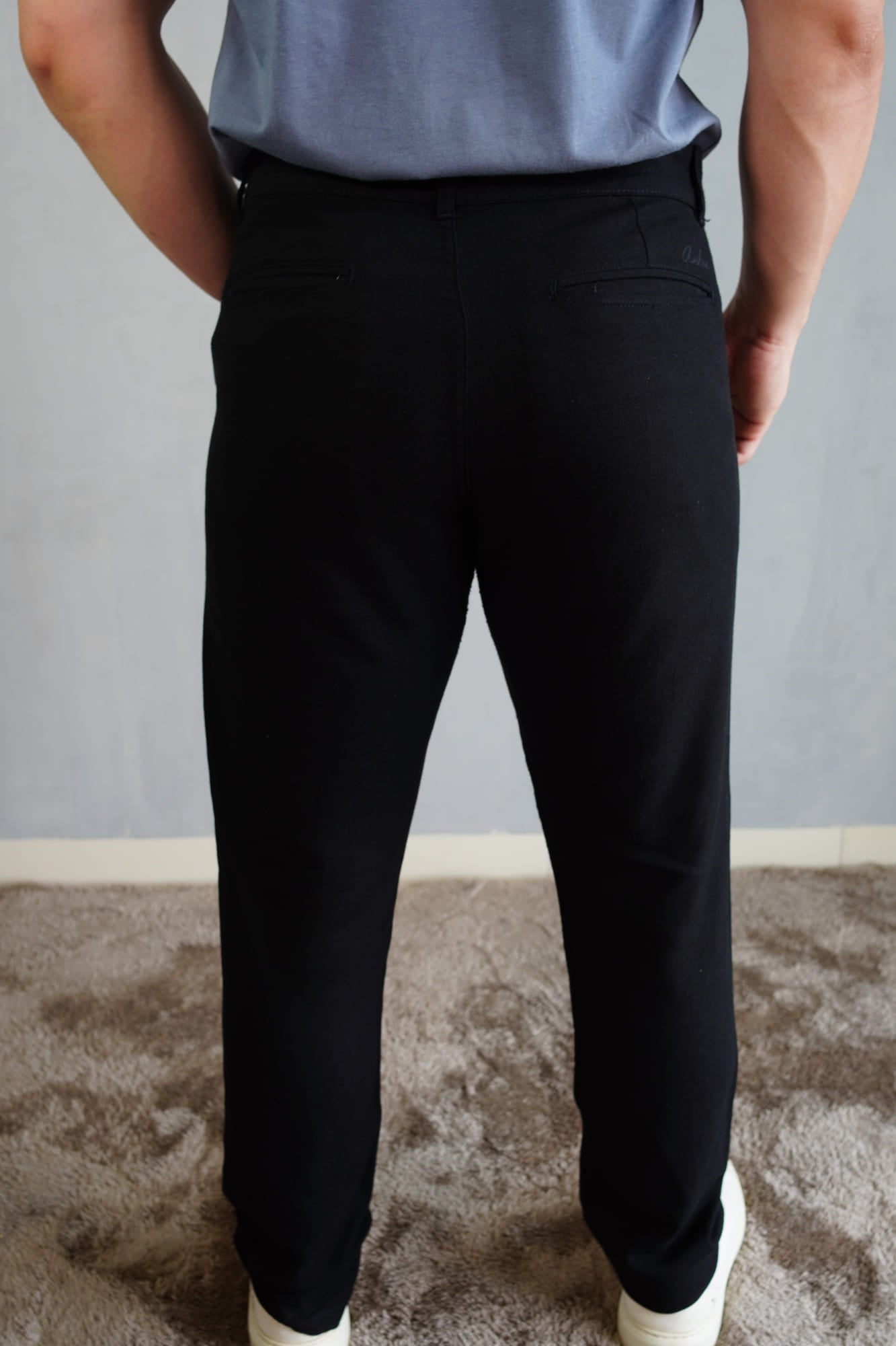 CALÇA ALFAIATARIA LINHO RESORT PRETO