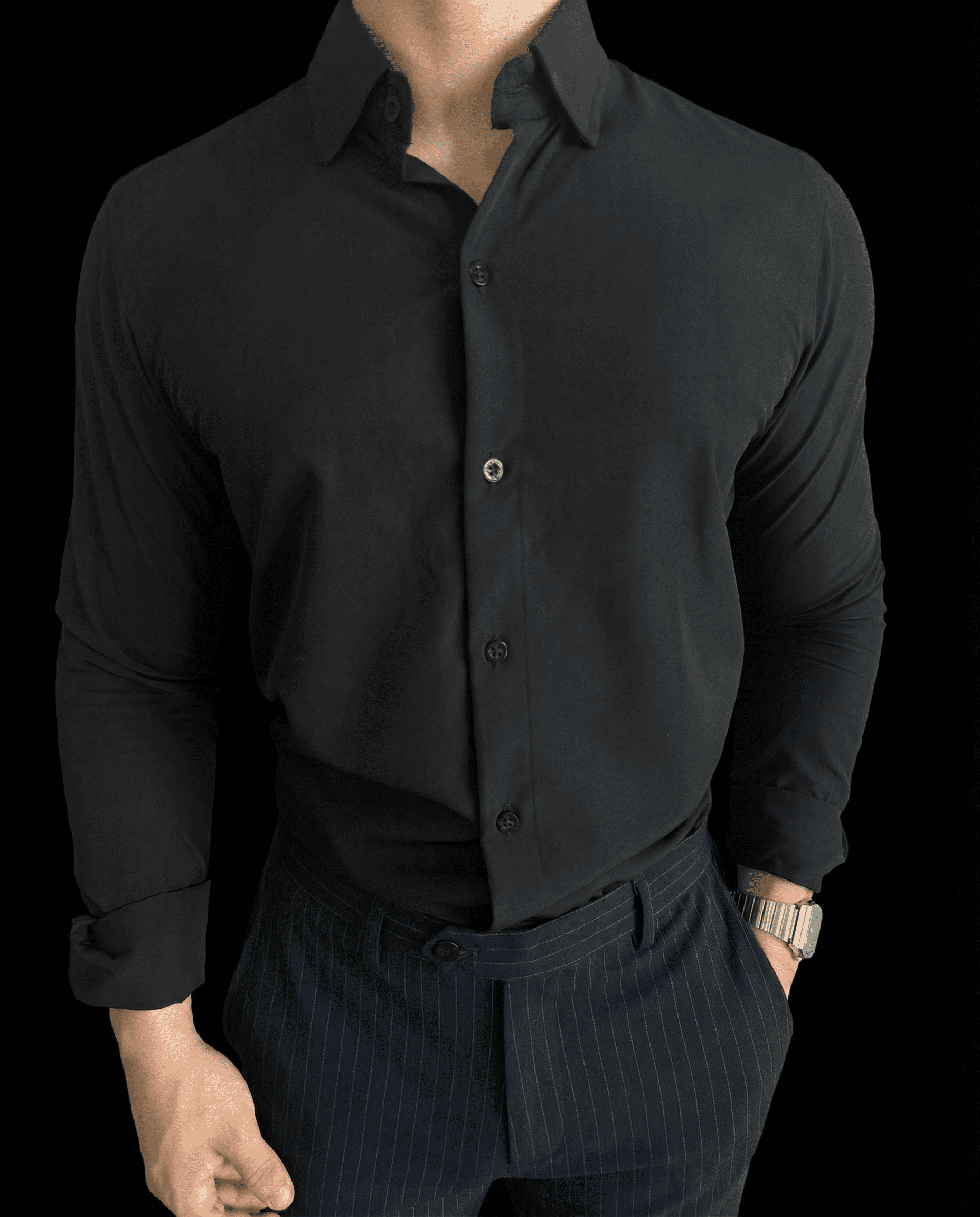 CAMISA ML TECH PRETO