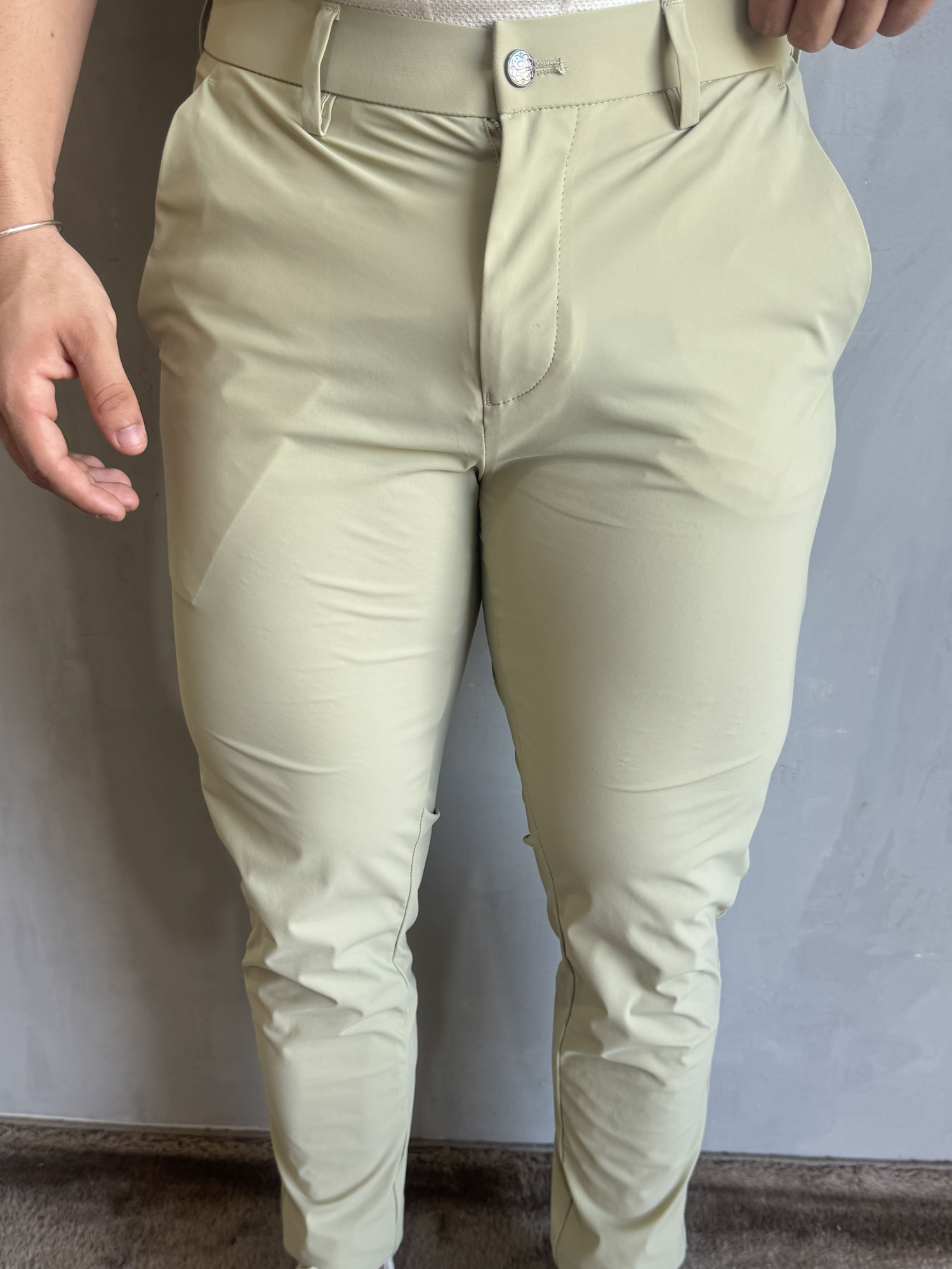 CALÇA ALFAIATARIA TECH BEGE