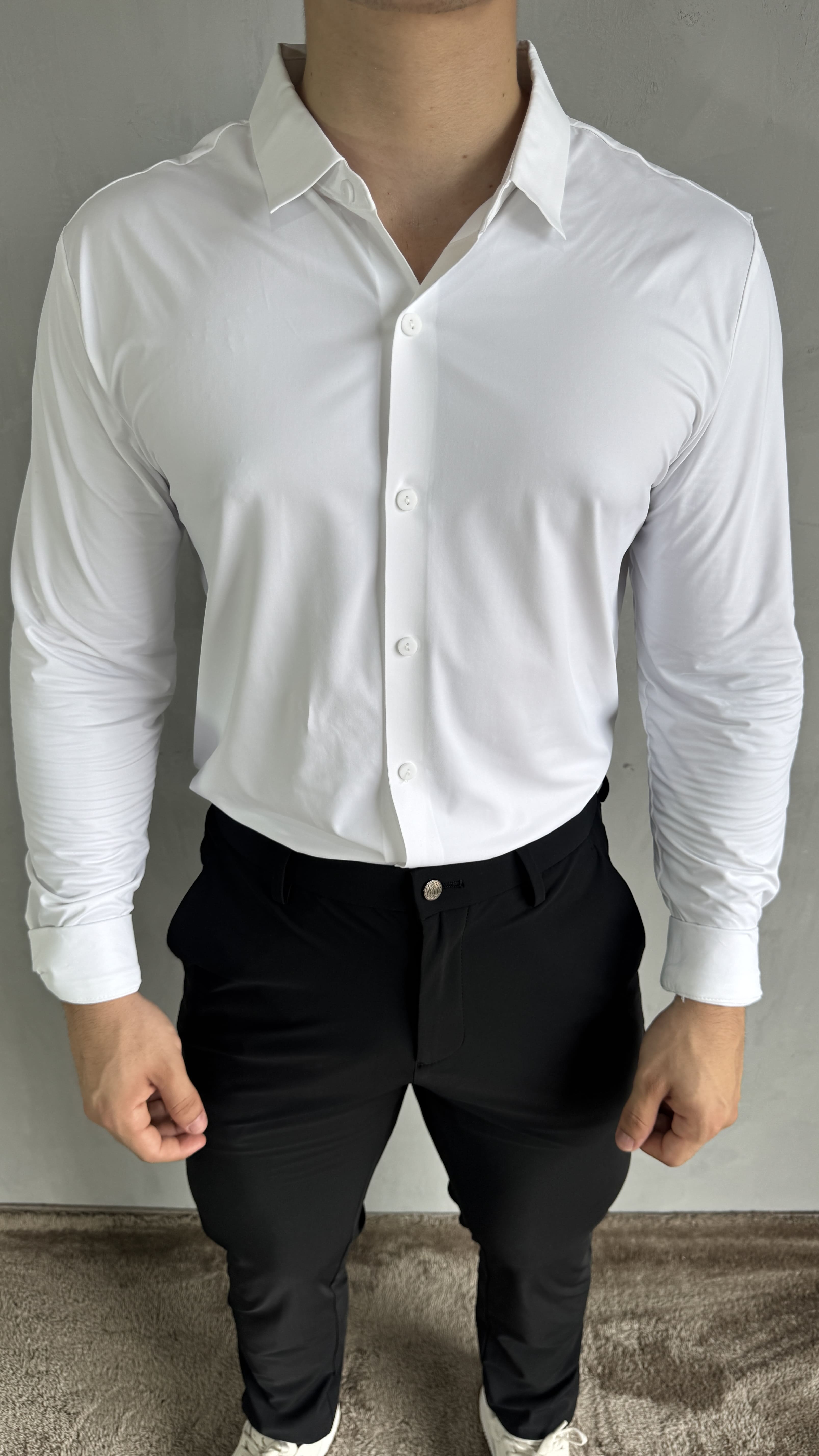 CAMISA TECH BRANCO